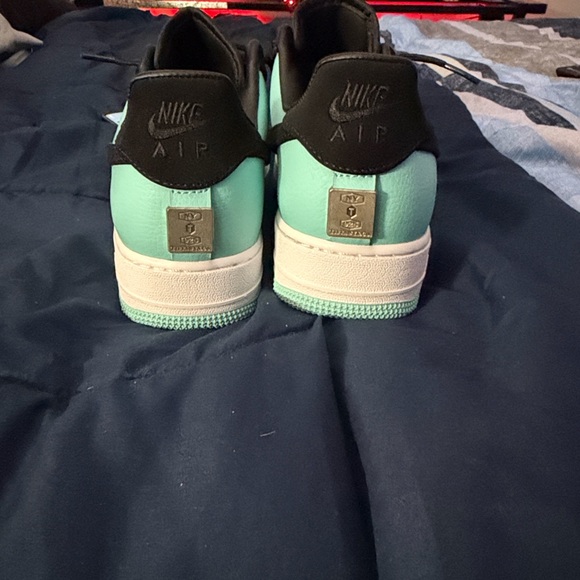 Tiffany & Co. Blue and Black Sneakers - Picture 2 of 5